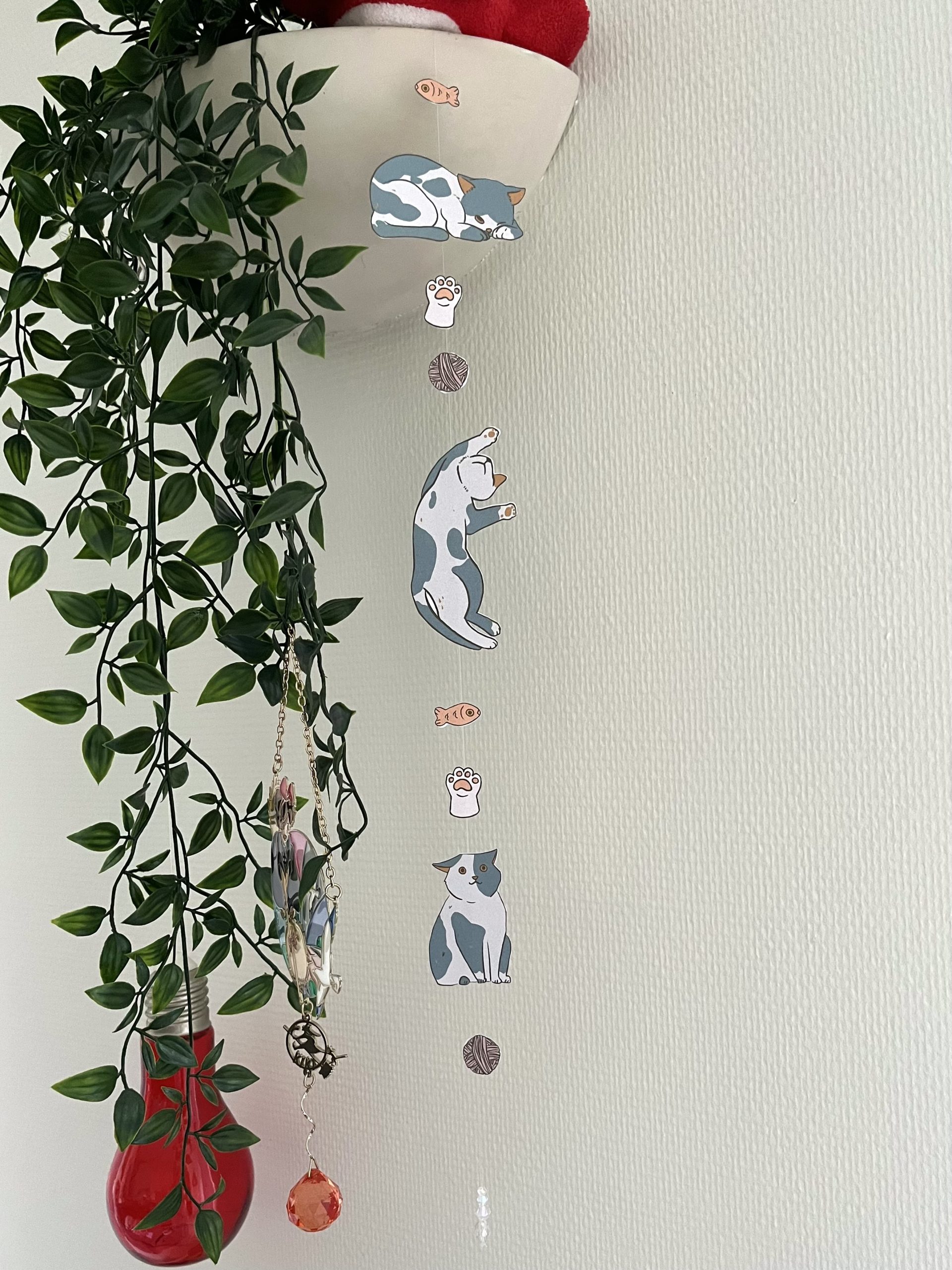 Guirlande chat papier